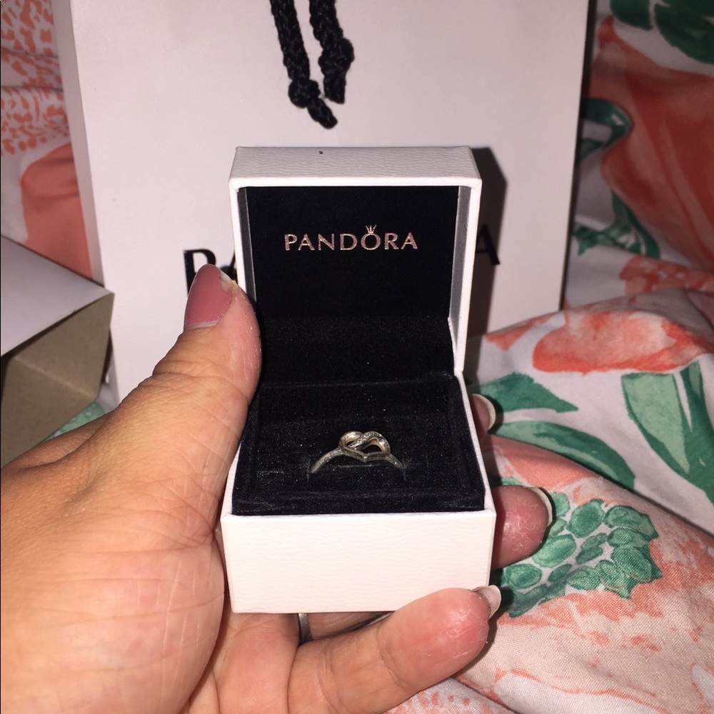 Pandora Ribbons of Love ring
